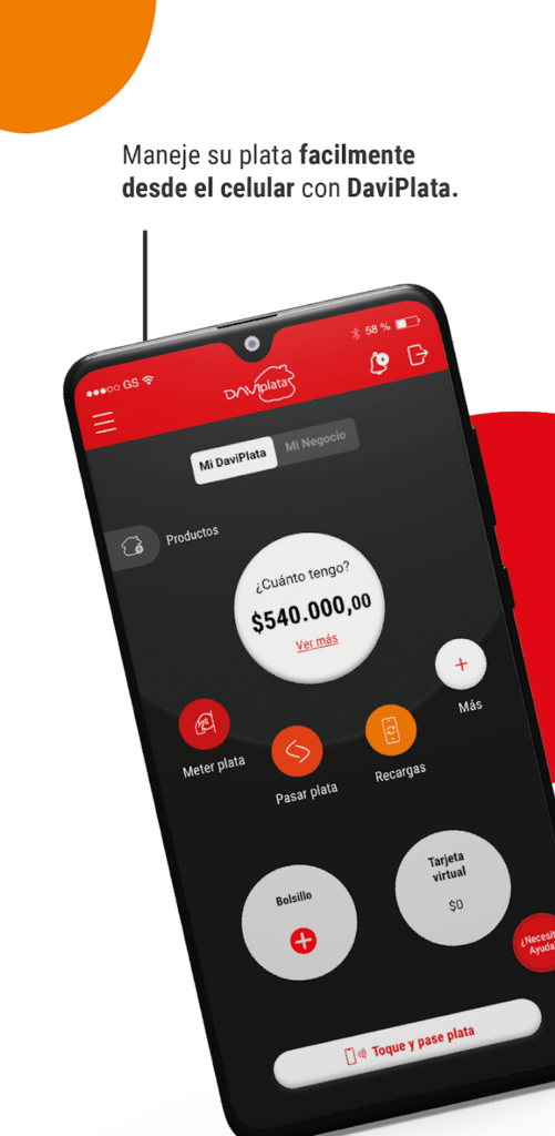 La app DaviPlata no tiene ningún costo